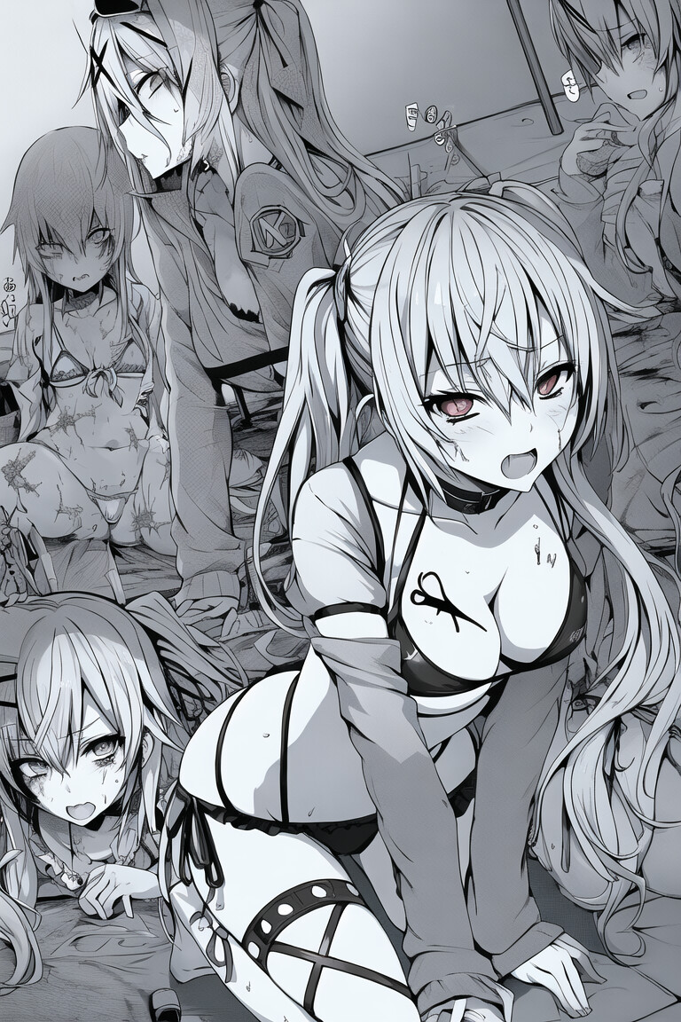 Titre: La luxure et la ruine: une aventure de jeu porno Love Zombies