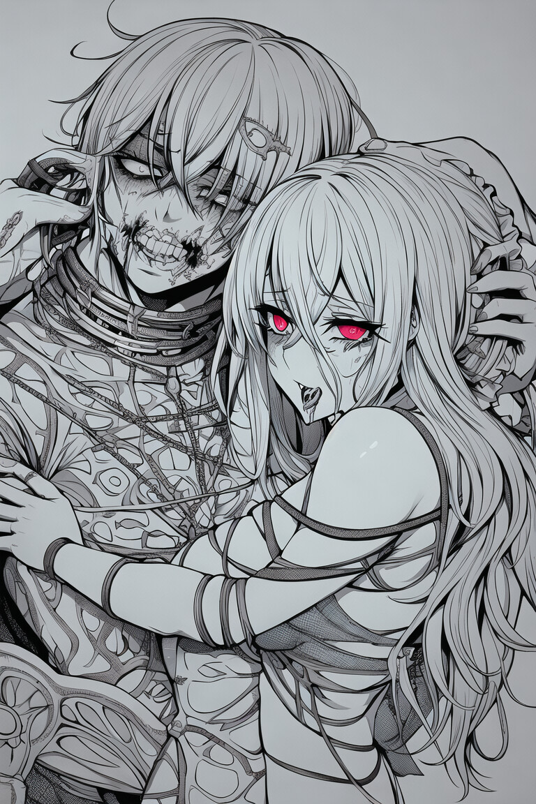 Titre: La luxure et la ruine: une aventure de jeu porno Love Zombies