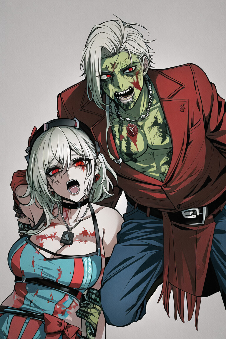 The title is "Sexual Desperation: The Zombie Island Porn Game".