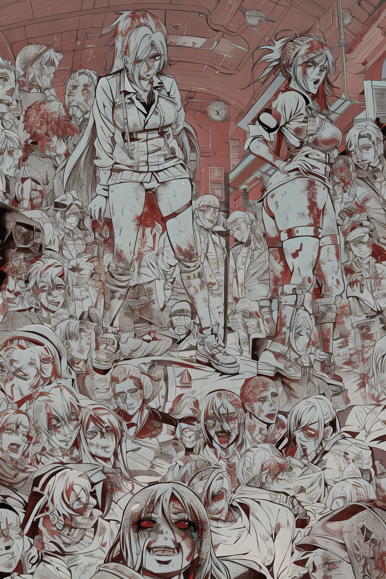 Zombie Hentai Apocalypse: Survival Sex Part 2: A Wild Ride Through a Desolate World